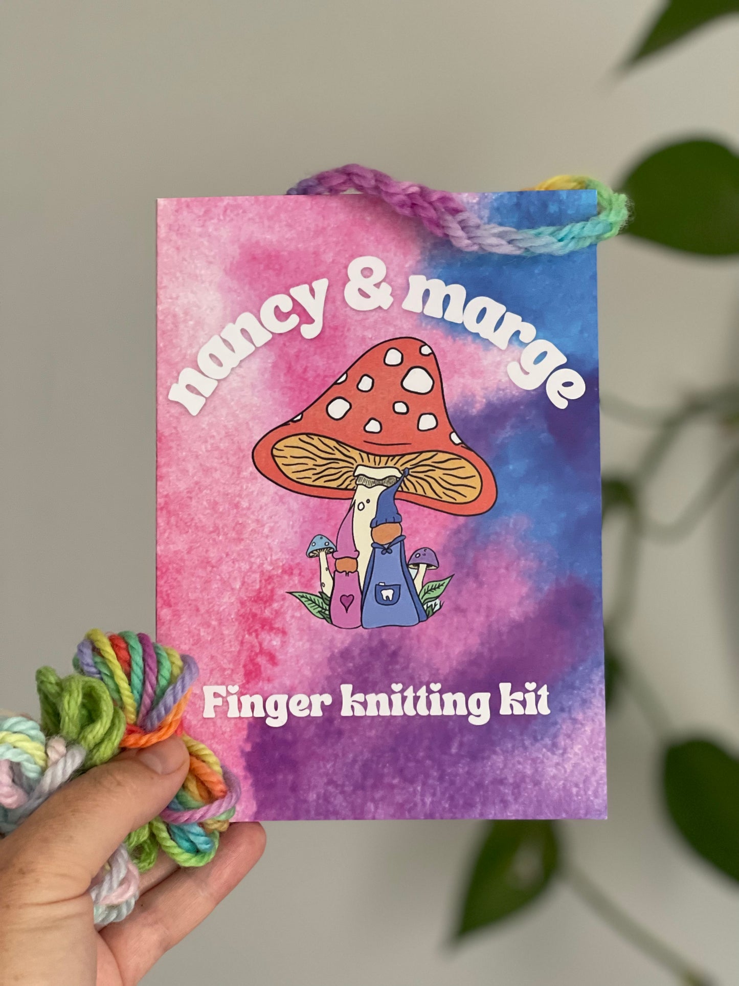 Finger Knitting Kit